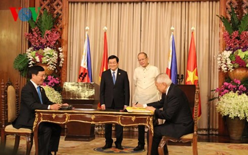 Tuyên bố chung thiết lập quan hệ đối tác chiến lược VN-Philippines - ảnh 1