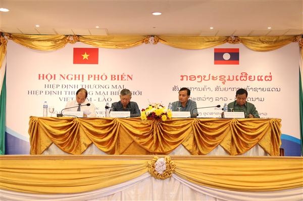 Hiệp định thương mại Việt - Lào tạo điều kiện thuận lợi cho doanh nghiệp hai nước - ảnh 1