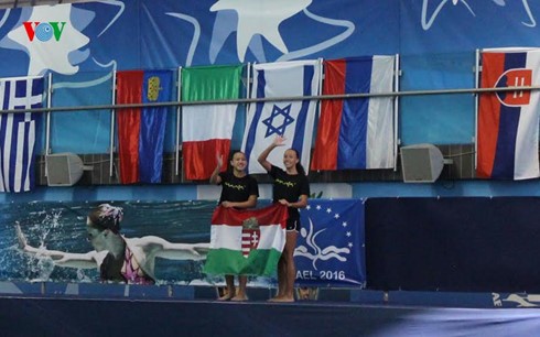 Nữ VĐV gốc Việt xuất sắc trong đội tuyển bơi quốc gia Hungary - ảnh 1