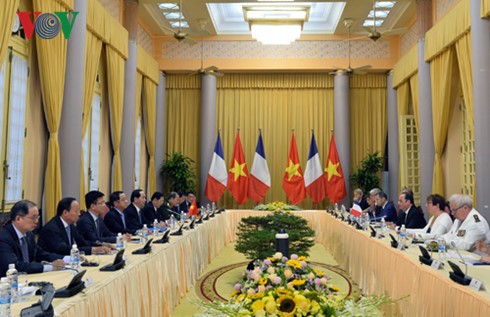 Tuyên bố chung Việt Nam - Pháp - ảnh 1