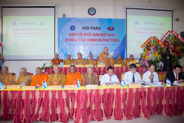 Hội thảo khoa học “Giáo hội Phật giáo Việt Nam: 35 năm hình thành và phát triển” - ảnh 1