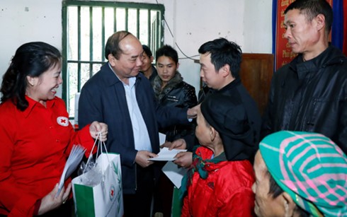 Thủ tướng Nguyễn Xuân Phúc thăm và làm việc tại tỉnh Cao Bằng - ảnh 1