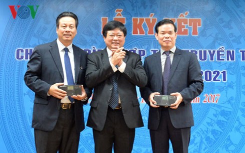 VOV và UBND tỉnh Hà Giang ký kết Chương trình hợp tác truyền thông - ảnh 2