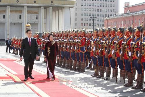 Việt Nam và Mông Cổ tăng cường hợp tác trên mọi lĩnh vực - ảnh 1