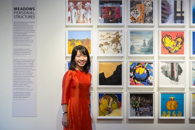 Nguyễn Mai Hương với bộ đôi giải thưởng của Triển lãm Mỹ thuật quốc tế Hàn Quốc - ảnh 4