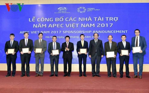 Công bố các nhà tài trợ cho năm APEC Việt Nam 2017 - ảnh 2