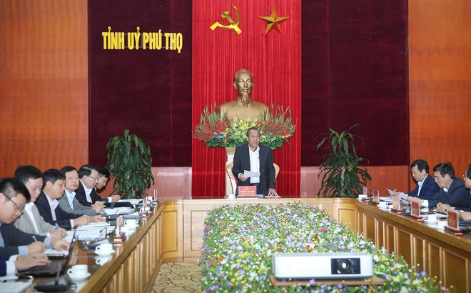 Phó Thủ tướng Thường trực Chính phủ Trương Hòa Bình làm việc tại tỉnh Phú Thọ  - ảnh 1