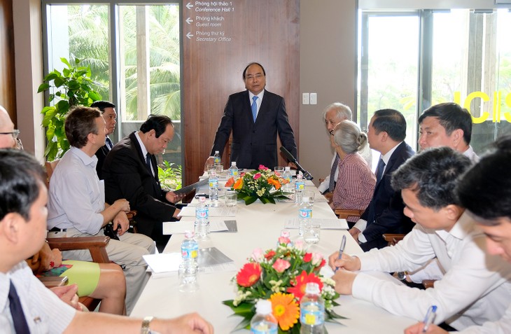 Thủ tướng Nguyễn Xuân Phúc thăm ICISE tại Bình Định - ảnh 1