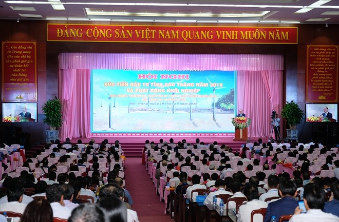 Thủ tướng Nguyễn Xuân Phúc: Thời gian tới, Sóc Trăng sẽ là địa điểm thu hút các nhà đầu tư - ảnh 2