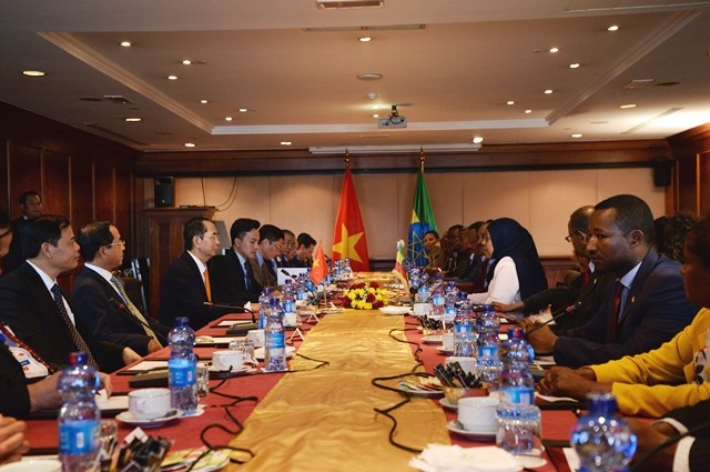 Việt Nam coi trọng quan hệ hữu nghị truyền thống và thúc đẩy hợp tác nhiều mặt với Ethiopia - ảnh 1