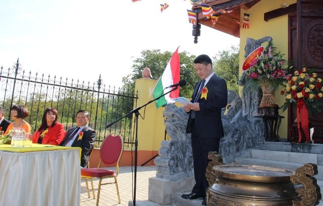 Lần đầu tiên Việt Nam có ngôi chùa được công nhận tại Hungary - ảnh 3