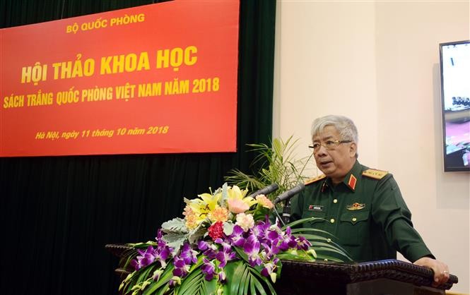 Hội thảo khoa học về Sách Trắng Quốc phòng Việt Nam năm 2018 - ảnh 1