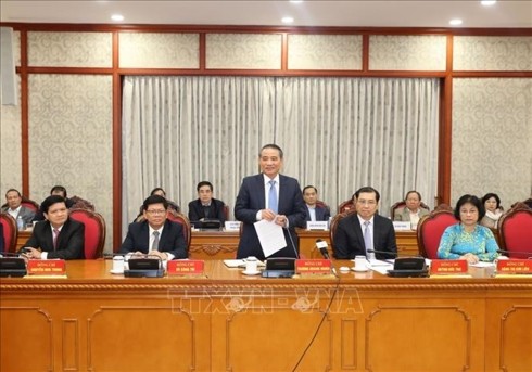 Bộ Chính trị làm việc với Ban thường vụ thành ủy Đà Nẵng - ảnh 2