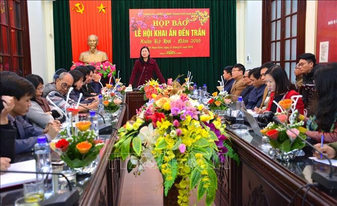 Đền Trần, Nam Định đảm bảo đủ ấn phát cho nhân dân, du khách - ảnh 1