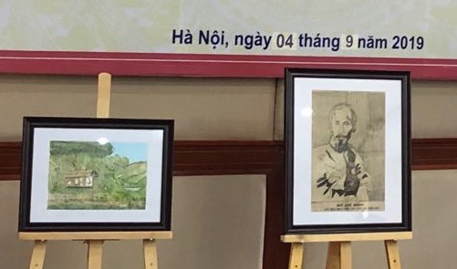 Cựu binh Pháp trao tặng bức chân dung Chủ tịch Hồ Chí Minh được lưu giữ 70 năm - ảnh 3