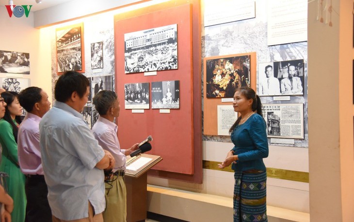 Khu lưu niệm Chủ tịch Hồ Chí Minh: Nơi gắn kết tình đoàn kết Việt-Lào - ảnh 3