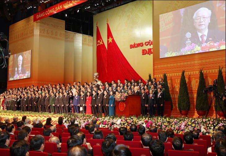 Bế mạc Đại hội đại biểu toàn quốc lần thứ XIII của Đảng cộng sản Việt Nam - ảnh 1
