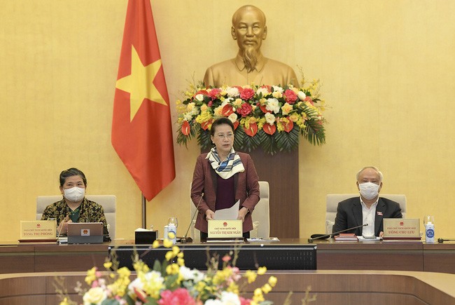 Ủy ban Thường vụ Quốc cho ý kiến về công tác nhân sự trình Quốc hội  - ảnh 1