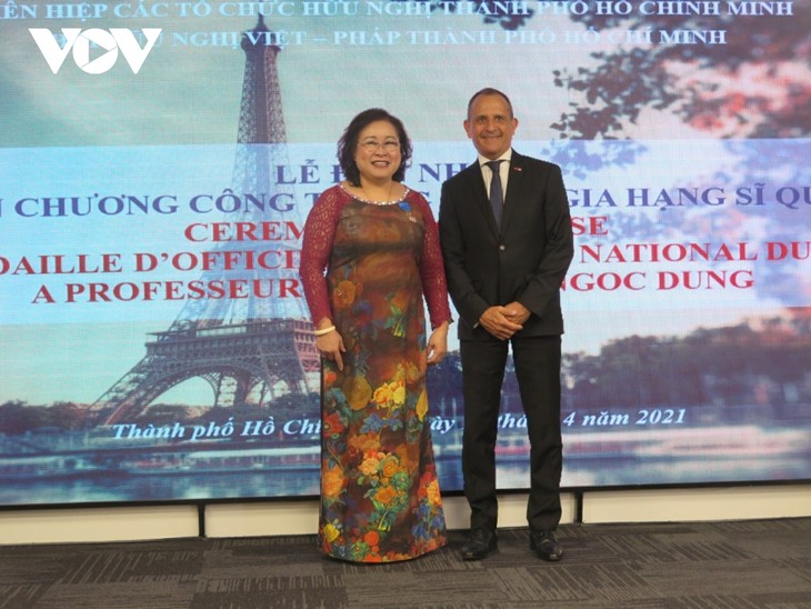 Chính phủ Pháp vinh danh Phó Giáo sư, Tiến sĩ Nguyễn Thị Ngọc Dung - ảnh 1