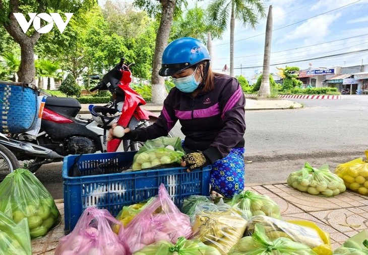 Huyện Tháp Mười, tỉnh Đồng Tháp tìm hướng tiêu thụ nông sản cho người dân - ảnh 1