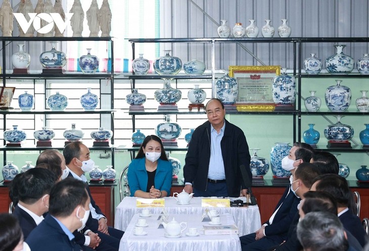 Chủ tịch nước Nguyễn Xuân Phúc: Tỉnh Ninh Bình cần phát triển mô hình Hợp tác xã hiện đại - ảnh 1