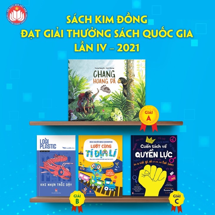 Sách Kim Đồng bội thu tại Giải thưởng Sách Quốc gia lần IV – 2021 - ảnh 6