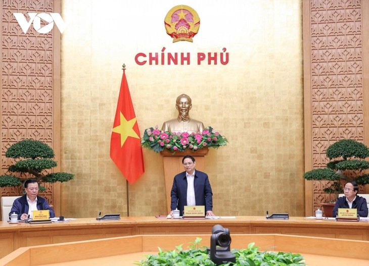 Thủ tướng Phạm Minh Chính chủ trì họp dự án xây dựng đường vành đai 4  - ảnh 1