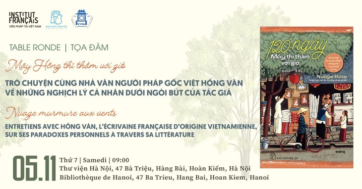 Trò chuyện cùng nhà văn người Pháp gốc Việt Hồng Vân về những nghịch lý cá nhân dưới ngòi bút của tác giả - ảnh 1