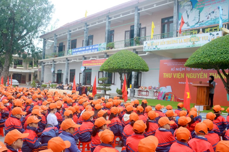 Kỉ niệm 10 năm thành lập Thư viện Nguyễn Thắng Vu: Điểm sáng phát triển văn hóa đọc ở Quảng Bình - ảnh 4