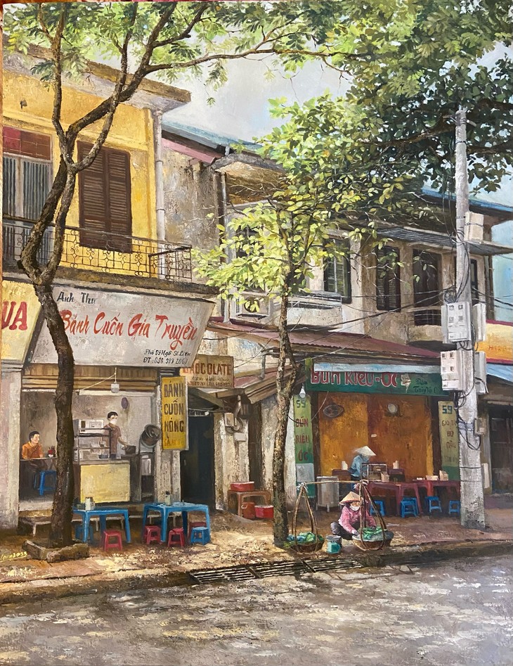 Trần Nam Long- vượt lên số phận bằng đam mê hội họa  - ảnh 5