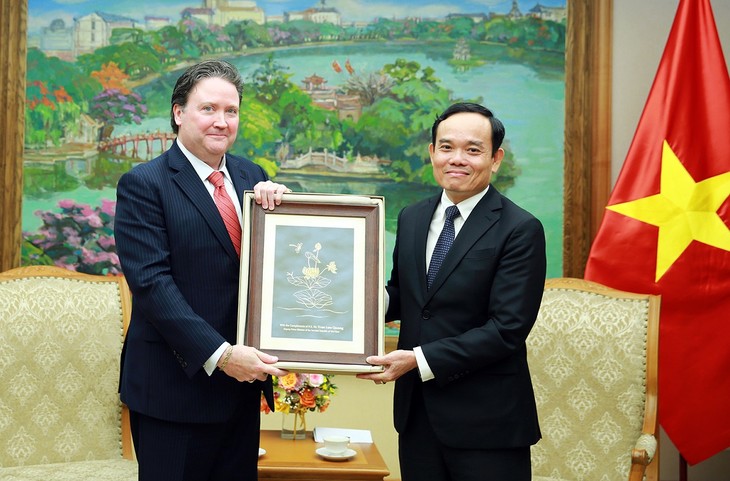 Phó Thủ tướng Trần Lưu Quang tiếp Đại sứ Hoa Kỳ - ảnh 1