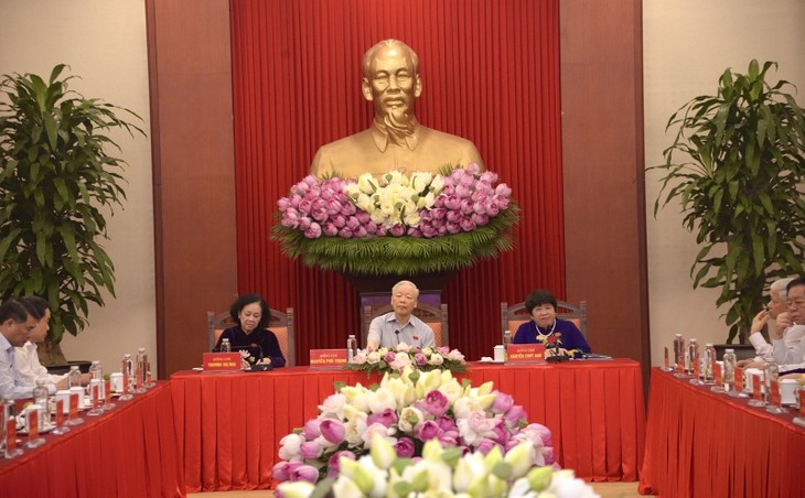 Tổng Bí thư Nguyễn Phú Trọng: Nâng cao chất lượng, hiệu quả hoạt động của nữ đại biểu Quốc hội - ảnh 1
