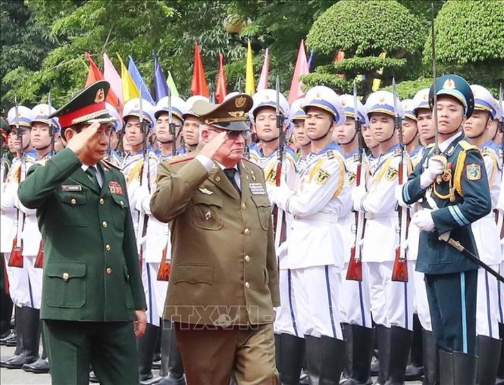 Hợp tác quốc phòng là một trong những trụ cột trong quan hệ hợp tác Việt Nam - Cuba - ảnh 1