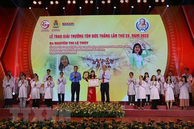 Thành phố Hồ Chí Minh trao Giải thưởng Tôn Đức Thắng tặng các công nhân, kỹ sư tiêu biểu - ảnh 1