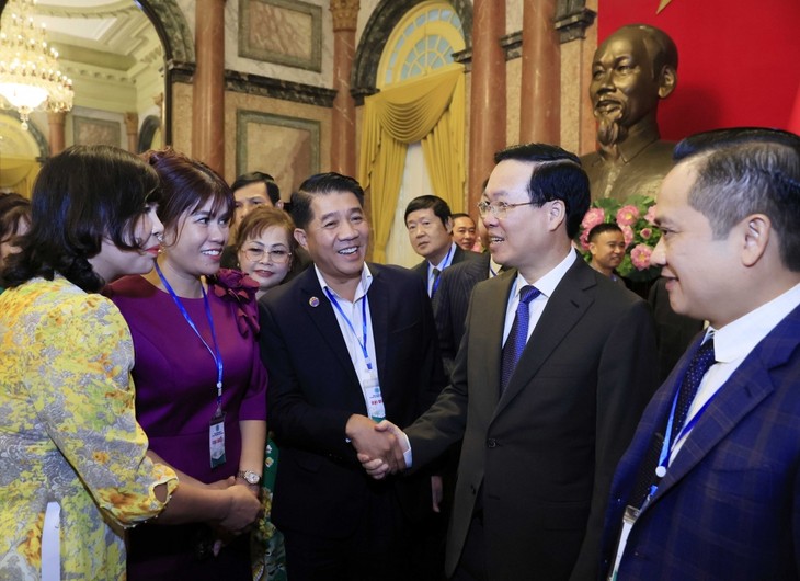 Chủ tịch nước gặp mặt đoàn đại biểu Tổng Hội Nông nghiệp và Phát triển nông thôn Việt Nam - ảnh 1
