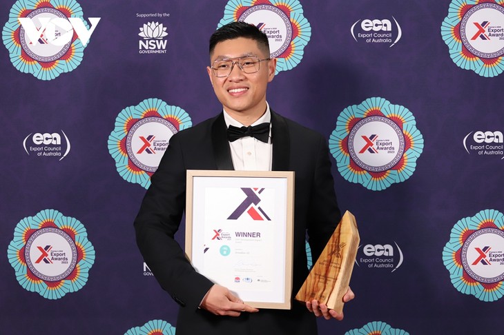 Doanh nghiệp công nghệ của người Việt đạt giải Giải thưởng xuất khẩu tại Australia - ảnh 1