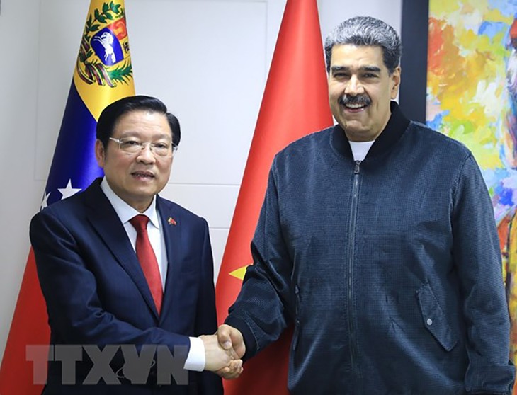 Đoàn đại biểu cấp cao Đảng Cộng sản Việt Nam thăm và làm việc tại Venezuela - ảnh 1
