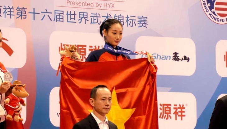 Đội tuyển Wushu Việt Nam thi đấu ấn tượng tại Giải Vô địch thế giới - ảnh 1