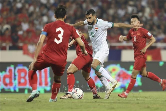 Đội tuyển Việt Nam thua Đội tuyển Iraq tại vòng loại World Cup 2026 khu vực châu Á - ảnh 1
