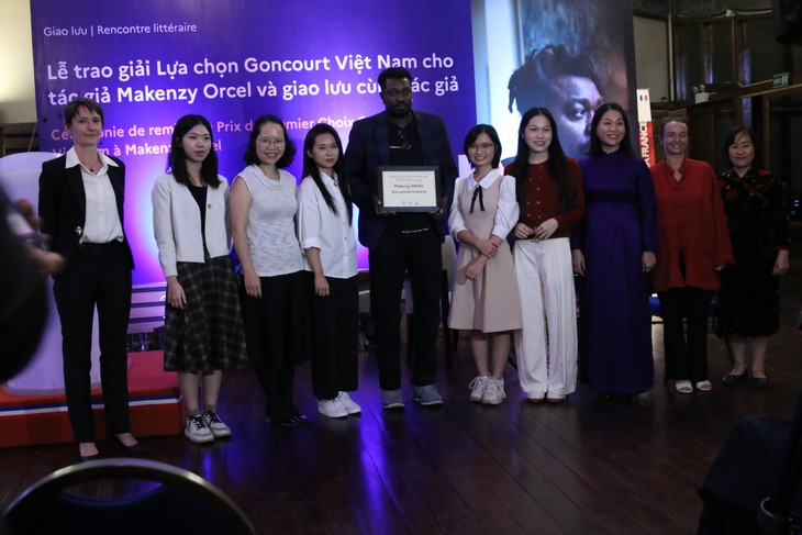Trao giải ‘Lựa chọn Goncourt của Việt Nam’ lần thứ nhất cho tác giả Makenzy Orcel - ảnh 3
