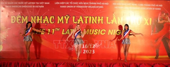 Sôi động, ấn tượng Đêm nhạc Mỹ Latinh lần thứ 11 tại Hà Nội - ảnh 1