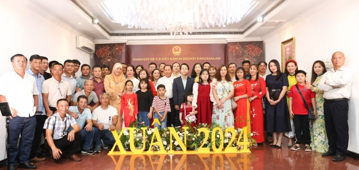 Đại sứ quán Việt Nam tại Brunei tổ chức chương trình Xuân Quê hương 2024 - ảnh 2