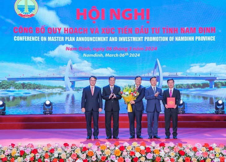 Hội nghị công bố Quy hoạch tỉnh Nam Định thời kỳ 2021-2030 - ảnh 1