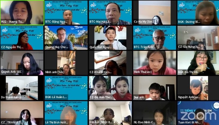 Lần đầu tiên giao lưu học tiếng Việt qua game online Mùa xuân sự khởi đầu: Khởi đầu đầy lạc quan - ảnh 1