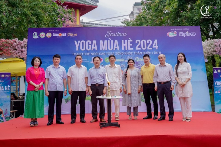 Festival Yoga mùa hè 2024 thu hút cộng đồng yêu thích Yoga nhiều quốc gia - ảnh 3
