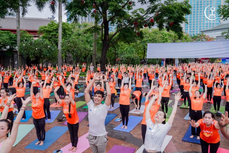 Festival Yoga mùa hè 2024 thu hút cộng đồng yêu thích Yoga nhiều quốc gia - ảnh 2