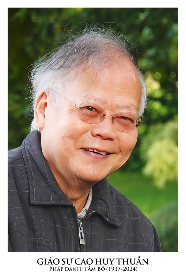 Giáo sư Cao Huy Thuần – từ trái tim sâu thẳm người trí thức Việt - ảnh 1