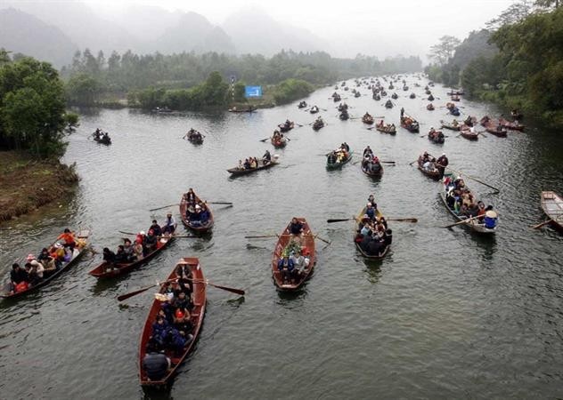 เทศกาลวัด Huong  ปี 2012 - ảnh 1