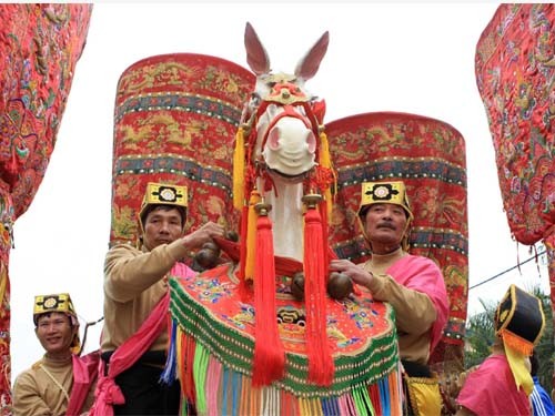 เทศกาลเทพ Giong ในหมู่บ้าน Phu Dong - ảnh 1