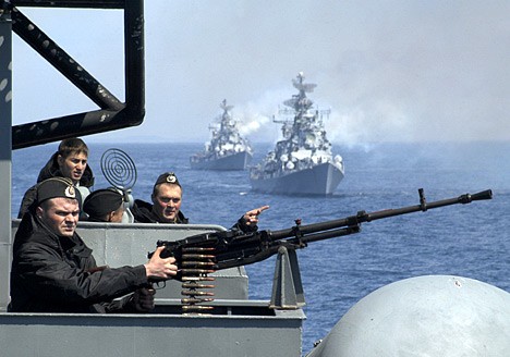 รัสเซียให้ความสนใจต่อการพัฒนากองทัพเรือ - ảnh 1